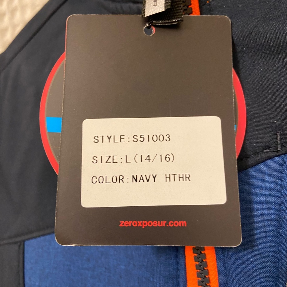 Spyder Blue and Black Hooded Jacket - Picture 3 of 8